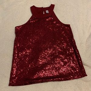 Sequin Blouse